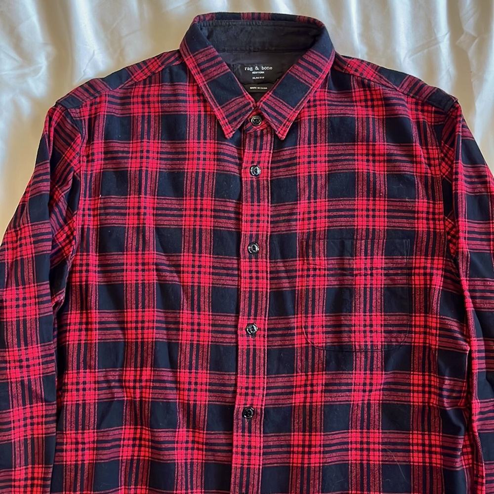 rag & bone
Plaid Button Down
Slim Fit
Large